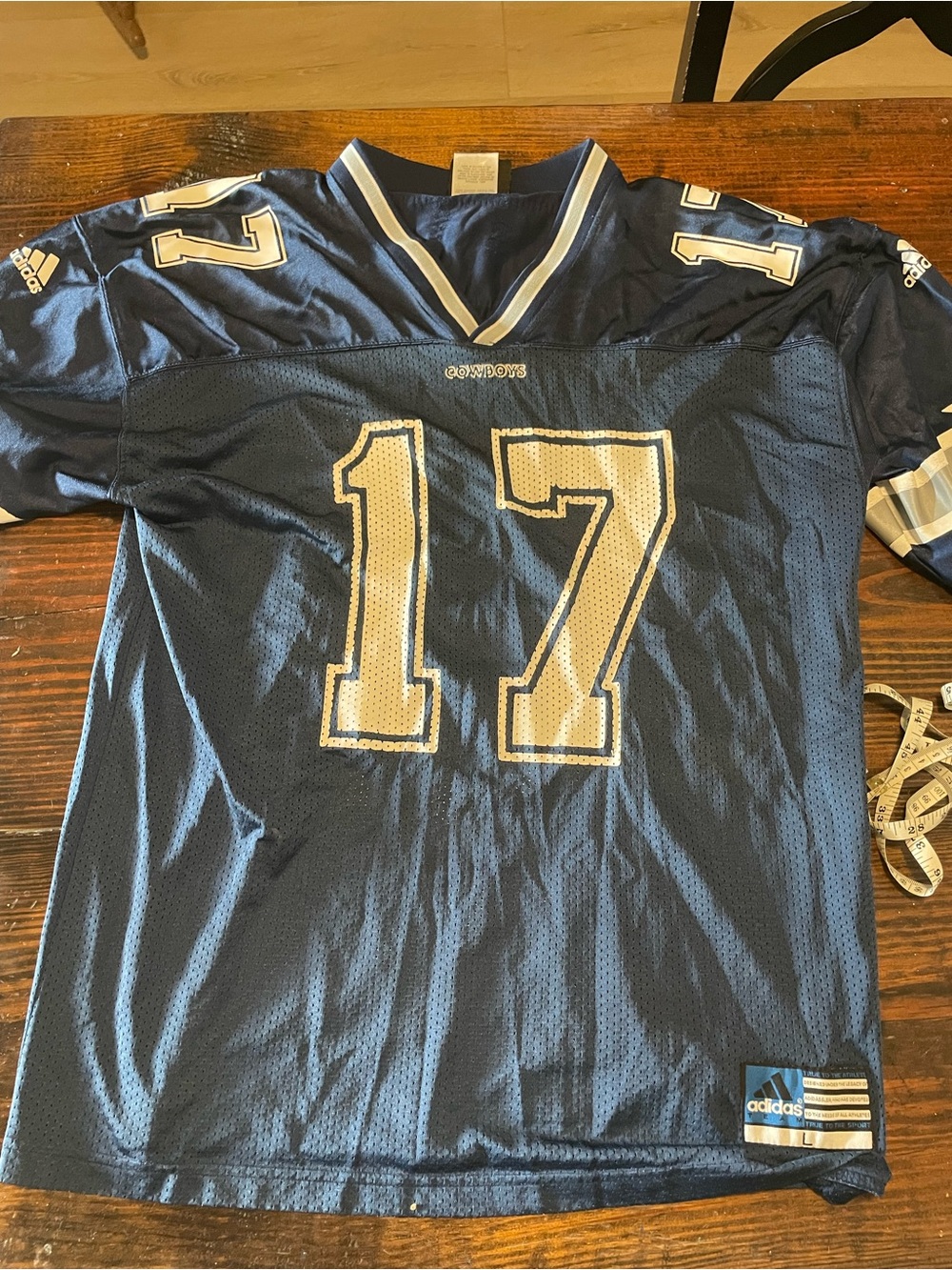 Adidas Dallas Cowboys #17 Football Jersey